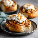 Apple Cinnamon Buns with Cream Cheese Frosting
