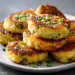 Cheddar Mashed Potato Cakes