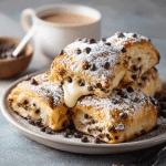 Chocolate Chip Vanilla Custard Brioches