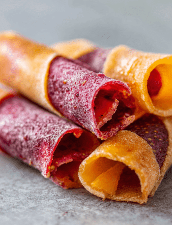 3-Ingredient Homemade Fruit Roll-Ups