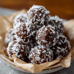 Healthy Chocolate Coconut Bites