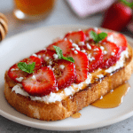 Strawberry Cream Cheese Toast