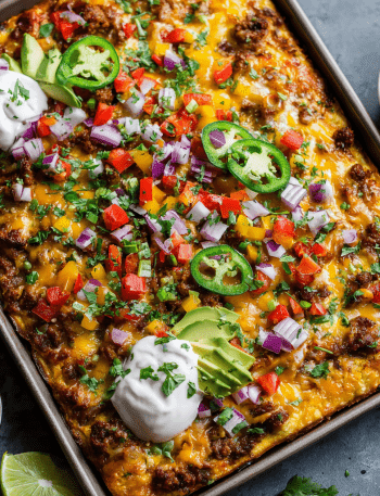 Mexican Sheet Pan Chorizo Frittata
