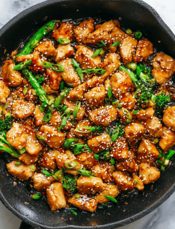 Healthy Sesame Chicken