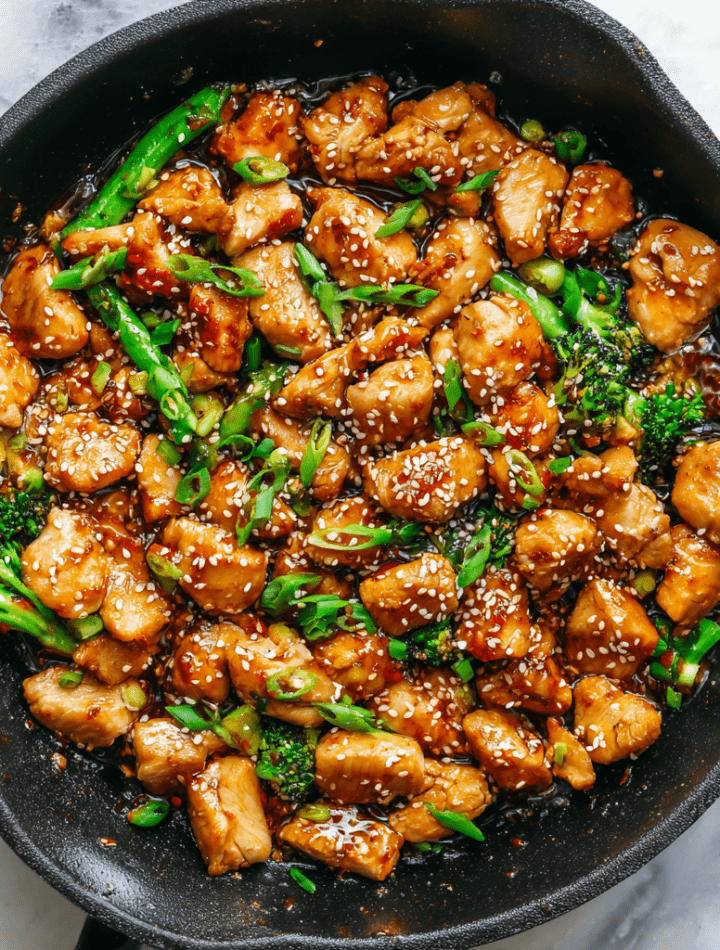 Healthy Sesame Chicken