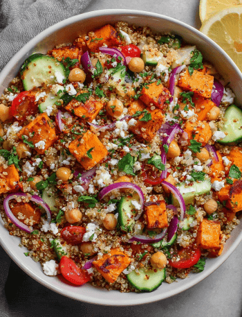 Sweet Potato Quinoa Salad