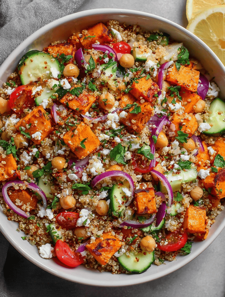 Sweet Potato Quinoa Salad