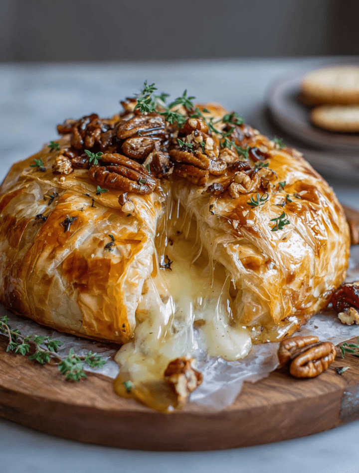 Baked Brie with Honey