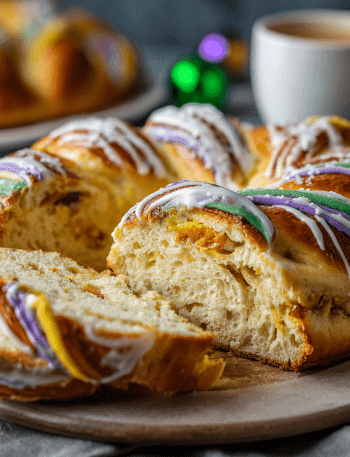 Braided King Cake
