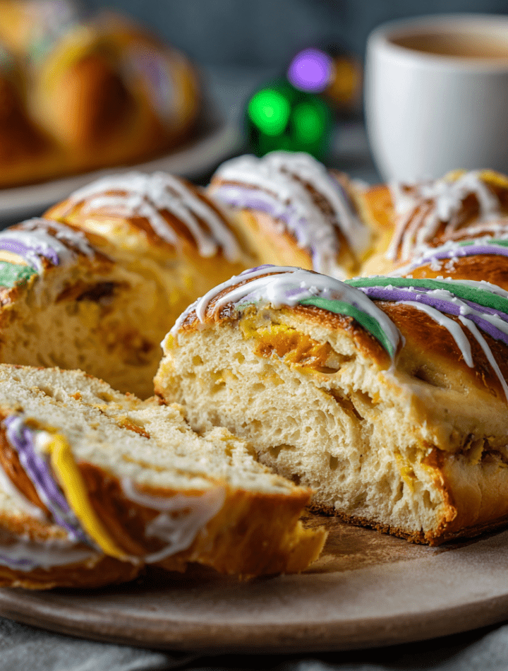 Braided King Cake