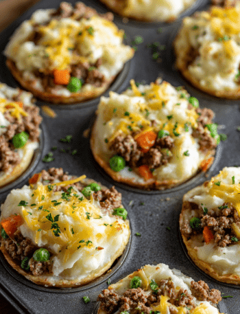 Mini Shepherd’s Pie Cups