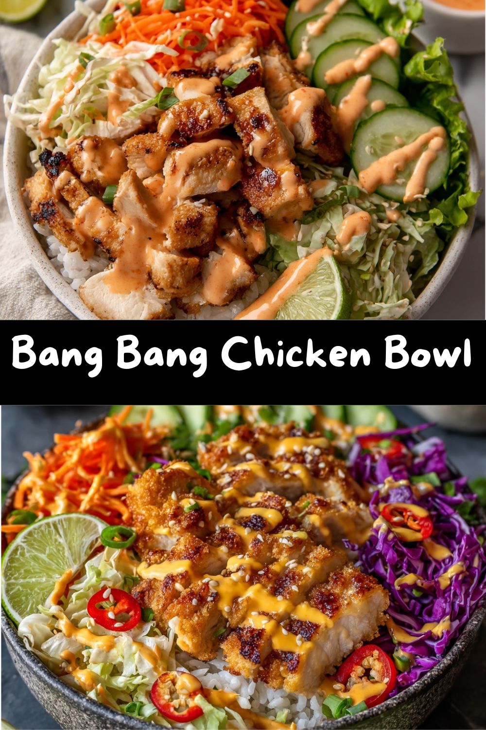 Bang Bang Chicken Bowl