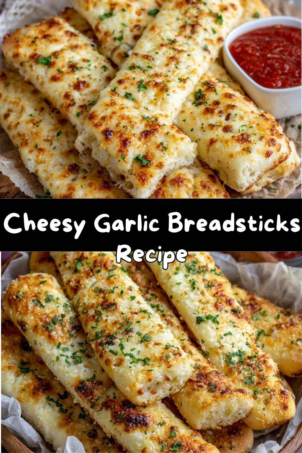 Cheesy Garlic Breadsticks Recipe