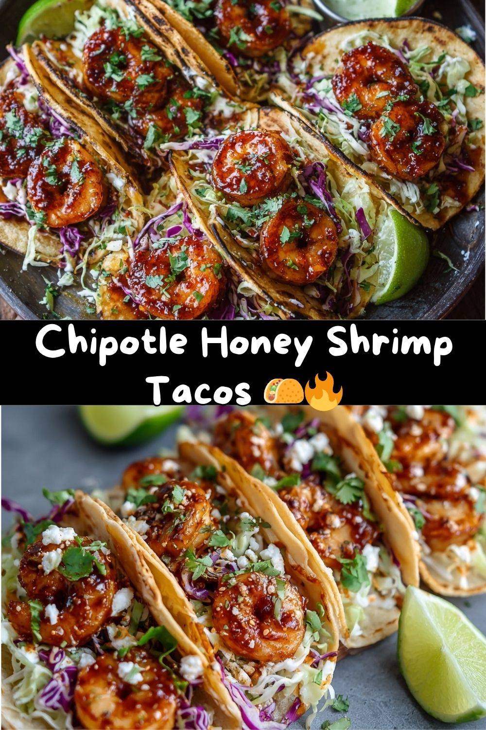Chipotle Honey Shrimp Tacos 
