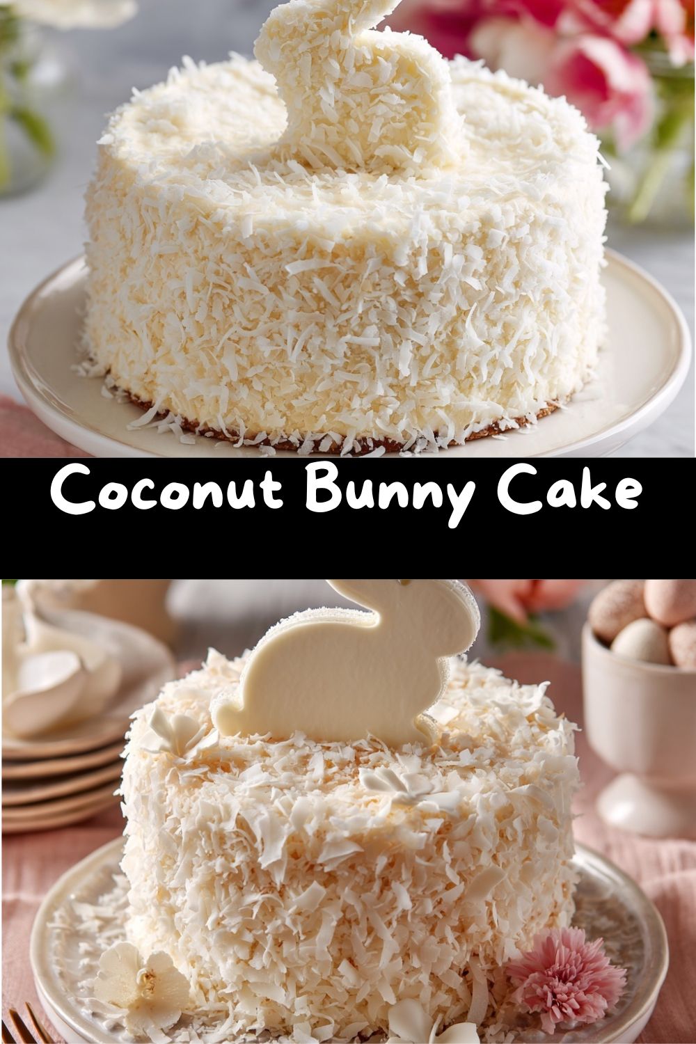 Coconut Bunny Cake