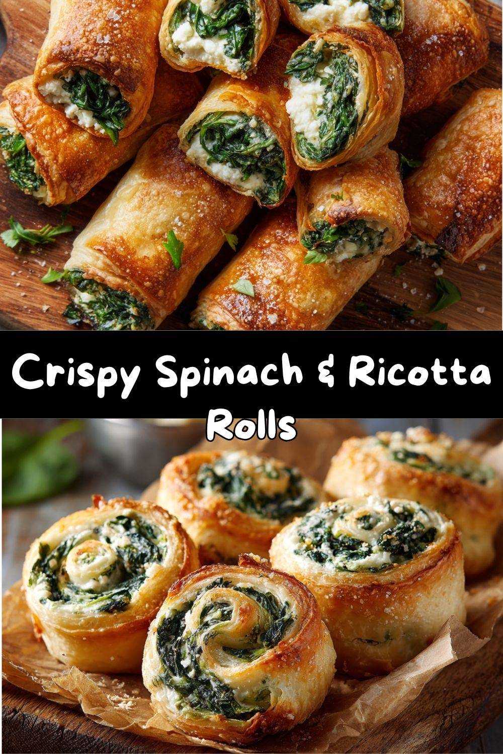 Spinach and Ricotta Rolls