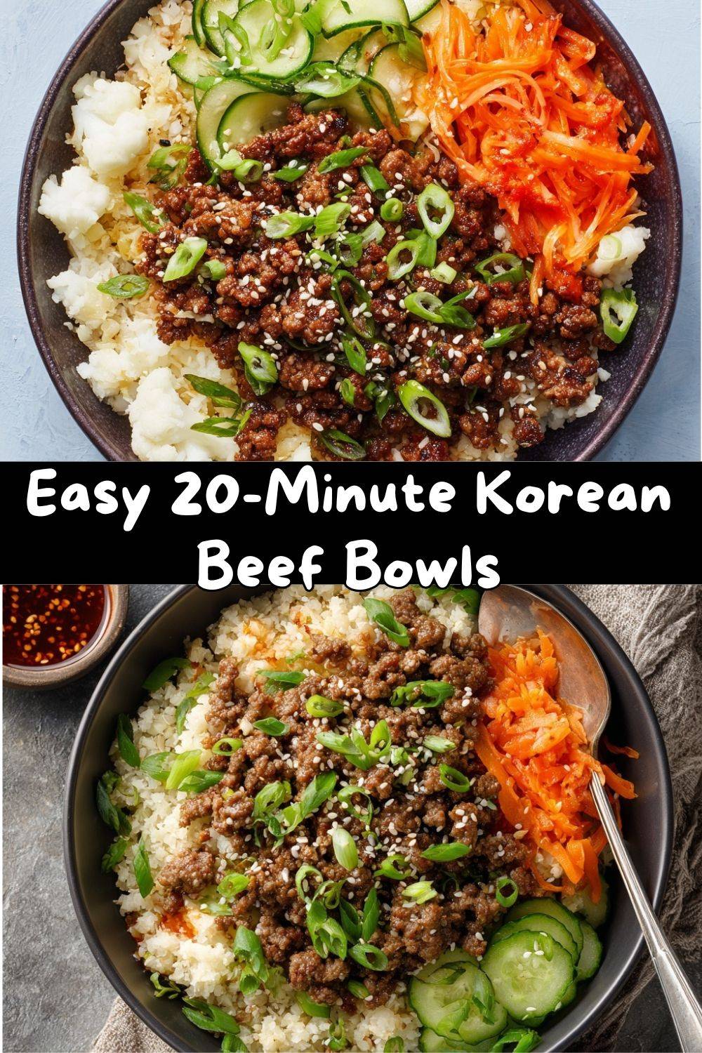 Korean-Style Beef Bowls