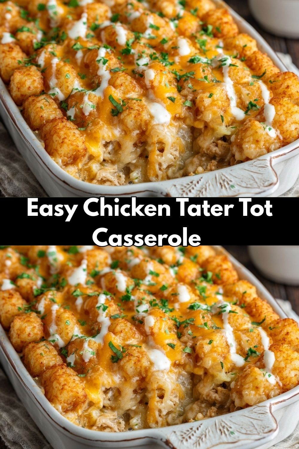 Chicken Tater Tot Casserole