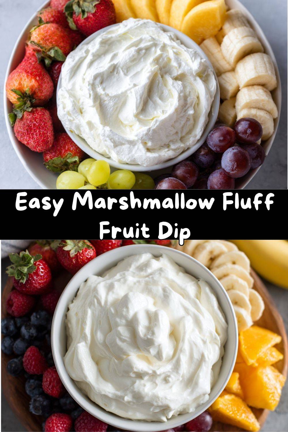 Fruit Dip with Marshmallow Fluff