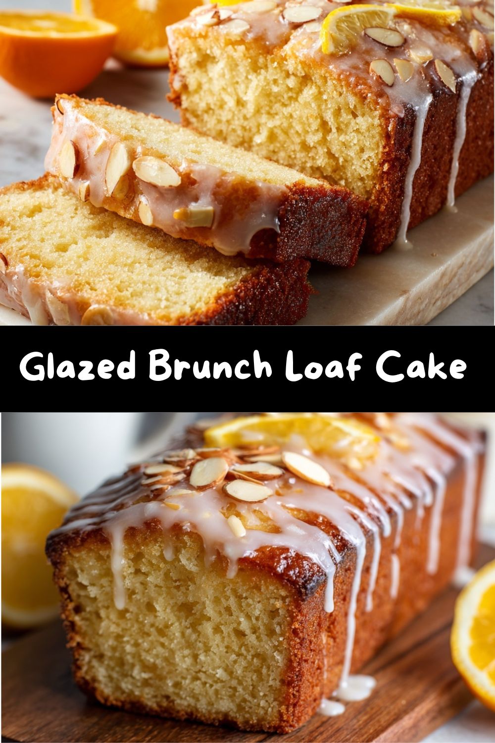 Glazed Brunch Loaf Cakes