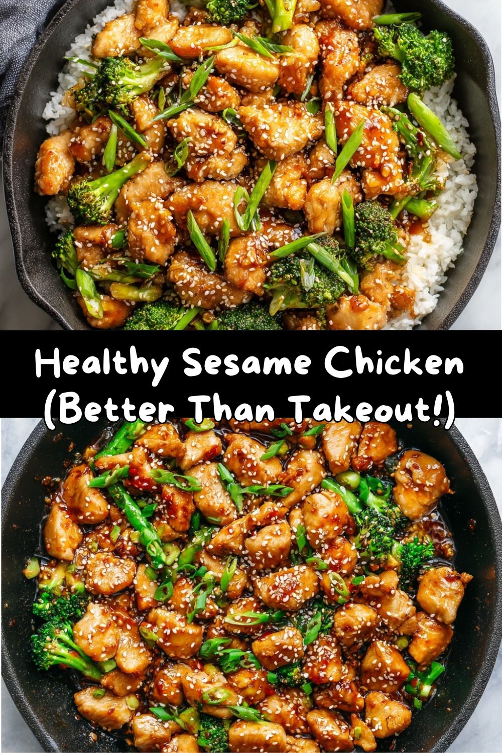 Healthy Sesame Chicken