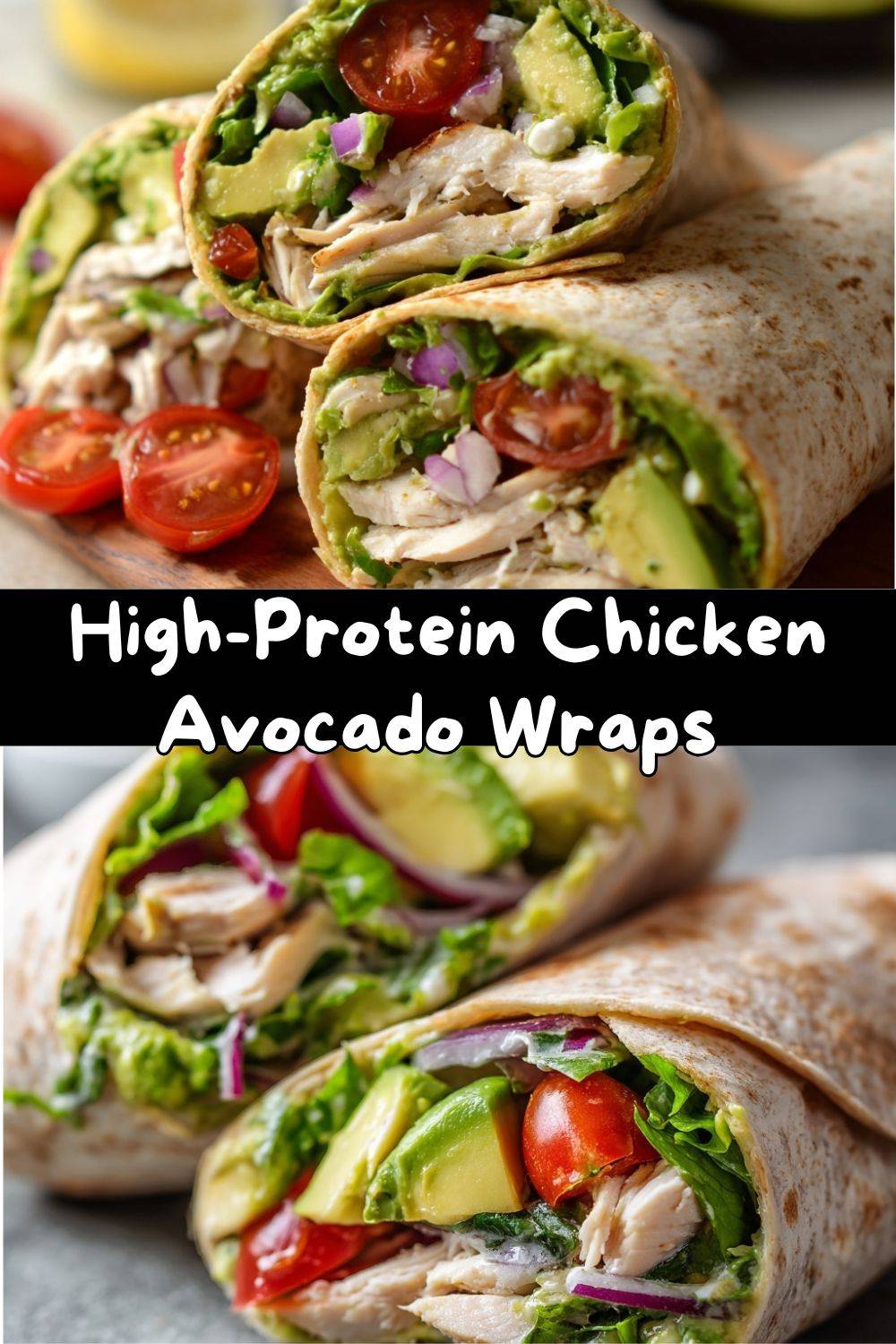 Chicken Avocado Wraps