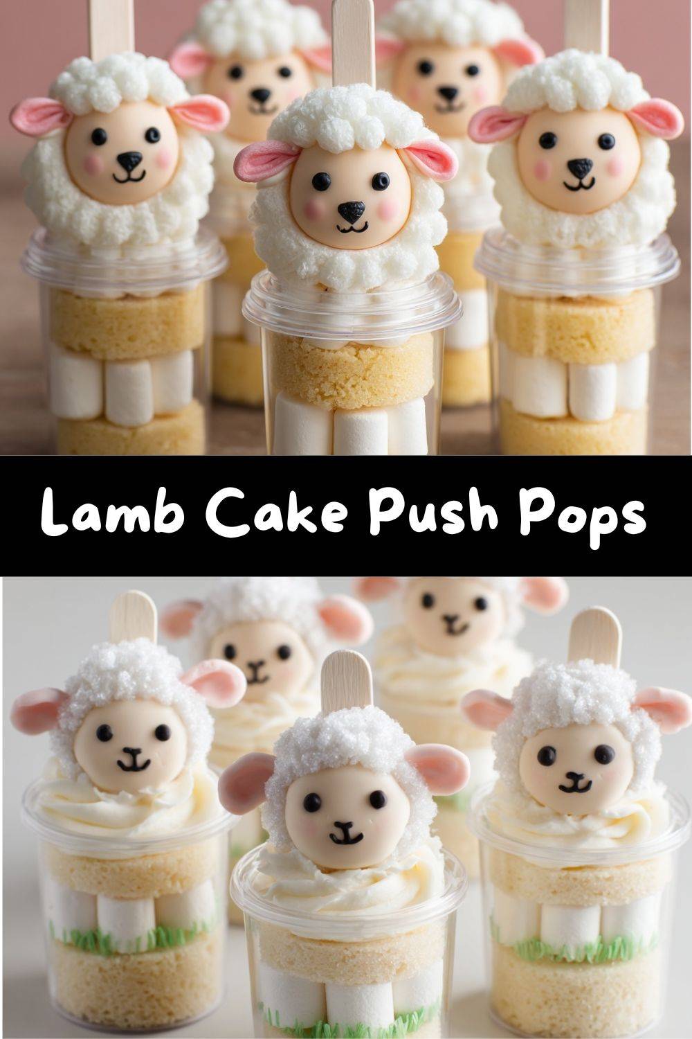 Lamb Cake Push Pops