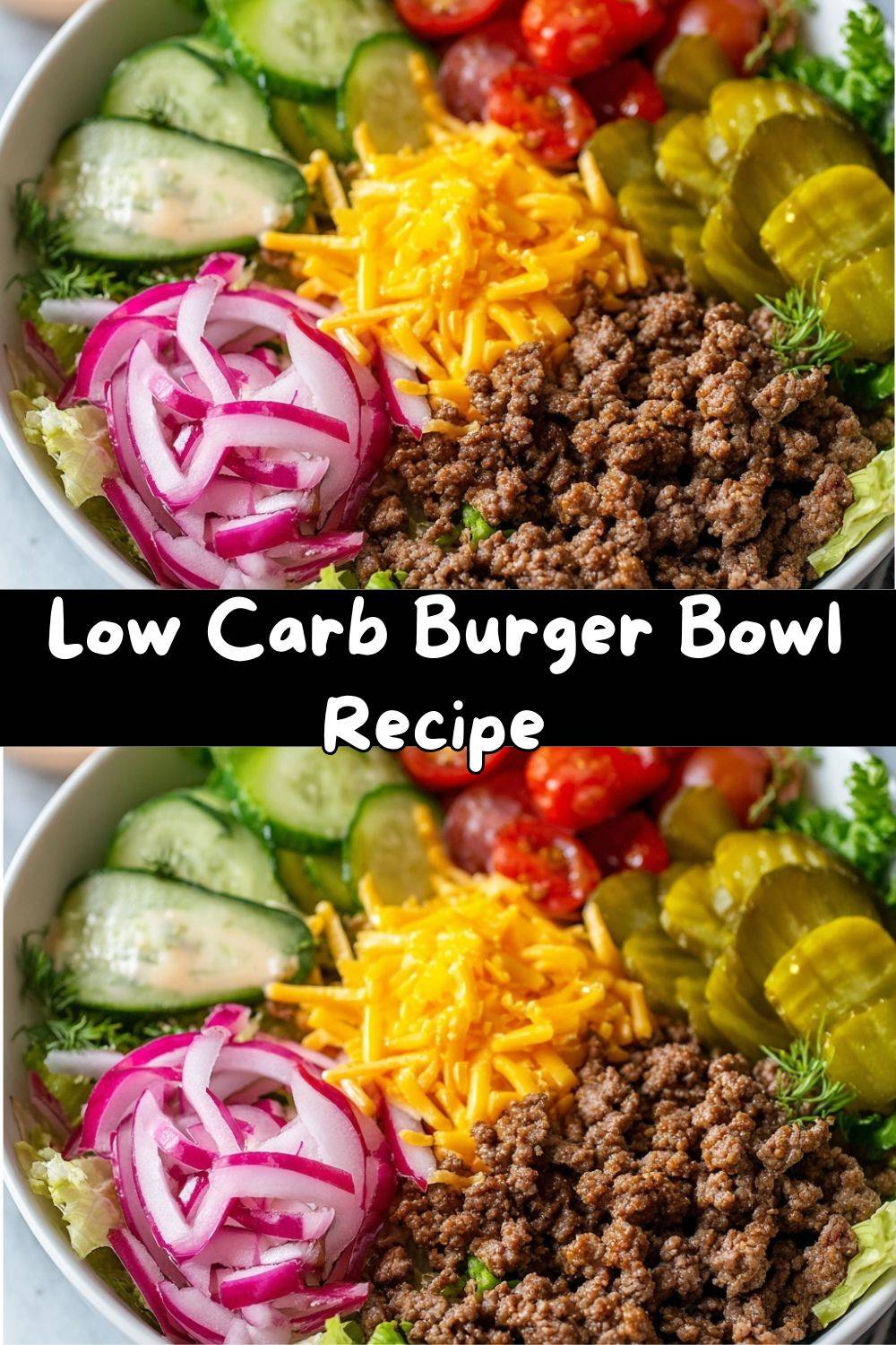 Low Carb Burger Bowl Recipe
