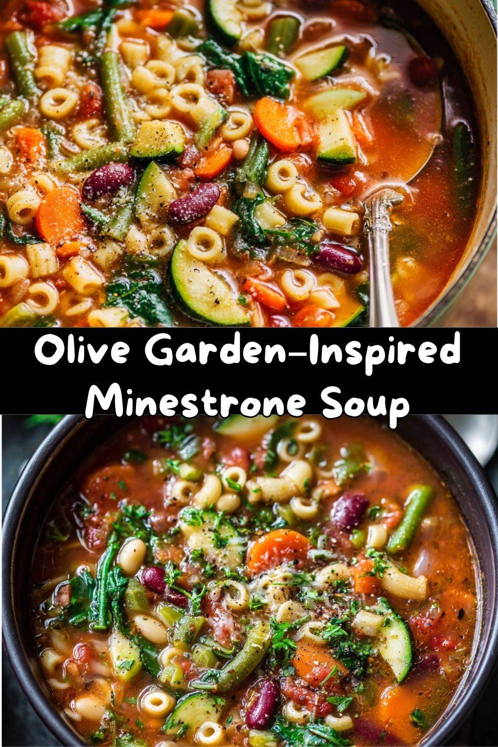 Olive Garden-Inspired Minestrone Soup