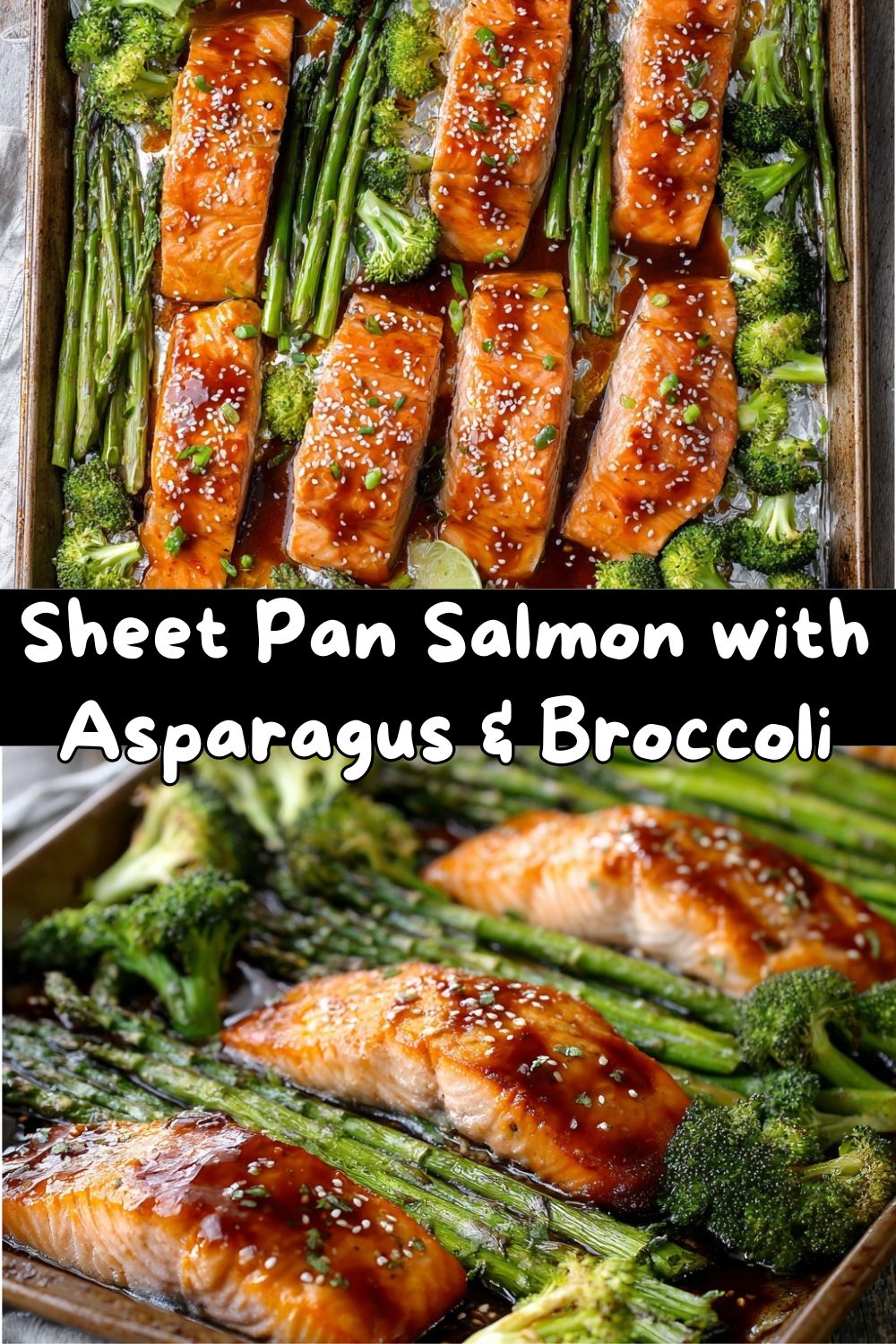 Sheet Pan Salmon with Asparagus