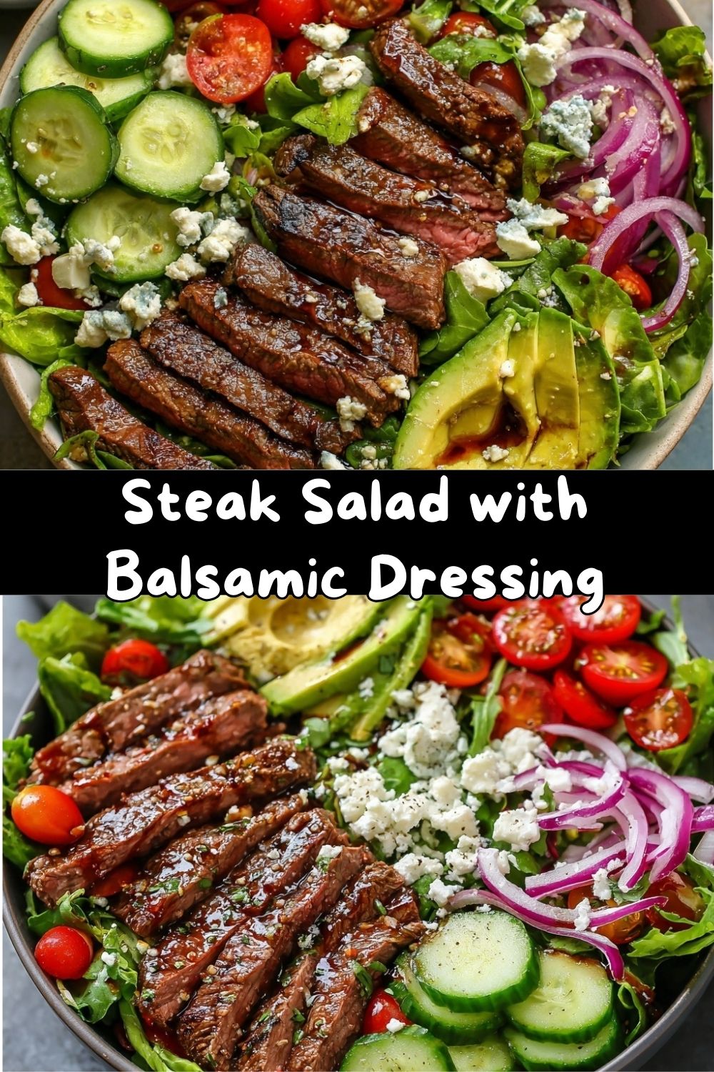 Steak Salad with Balsamic Dressing