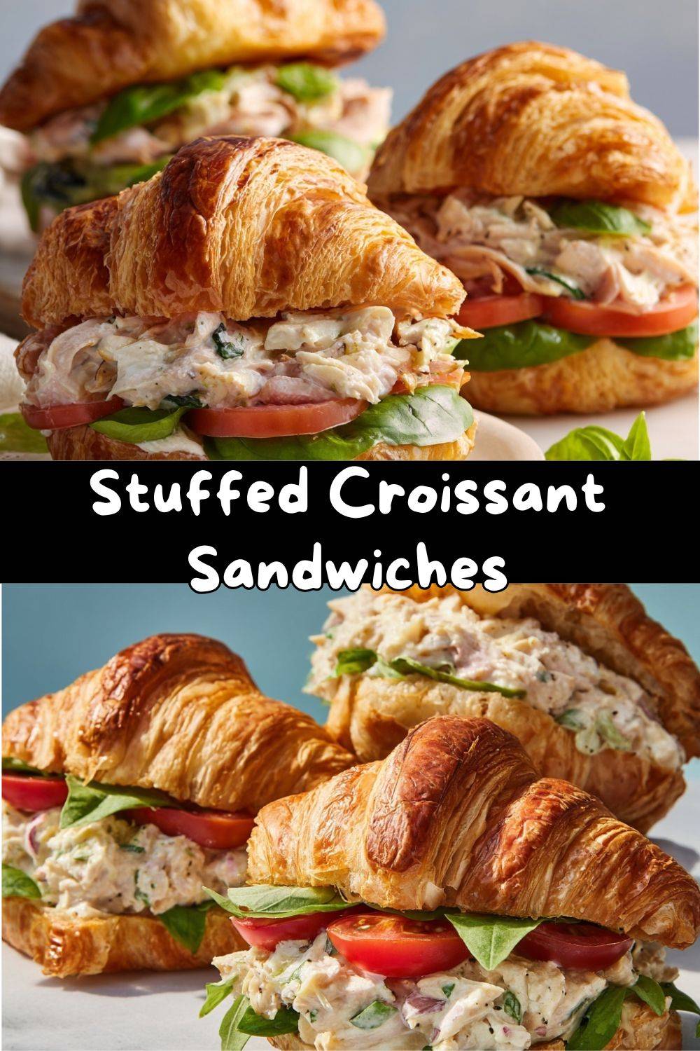 Stuffed Croissant Sandwiches