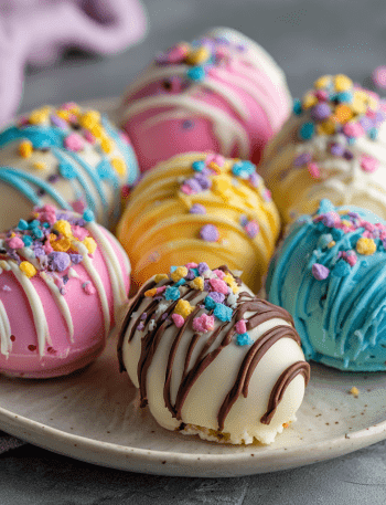 Easter Egg Cookie Truffles