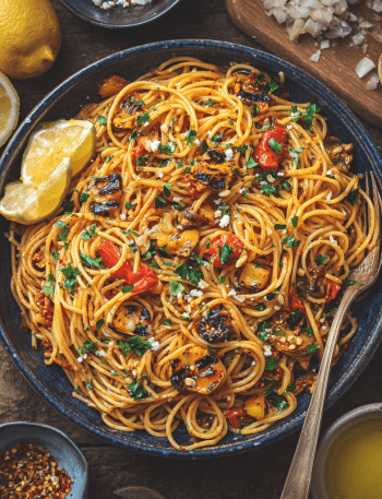 Harissa Honey Spaghetti