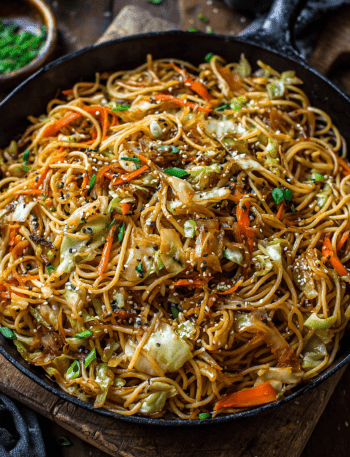 Yakisoba-Style Spaghetti
