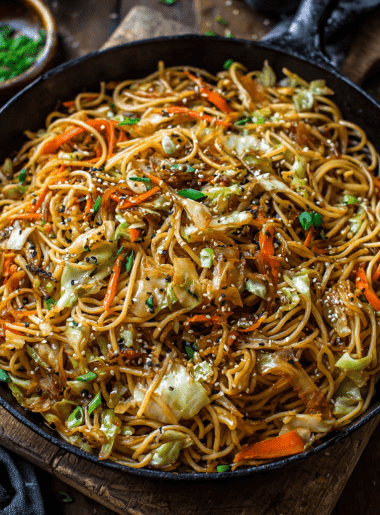 Yakisoba-Style Spaghetti