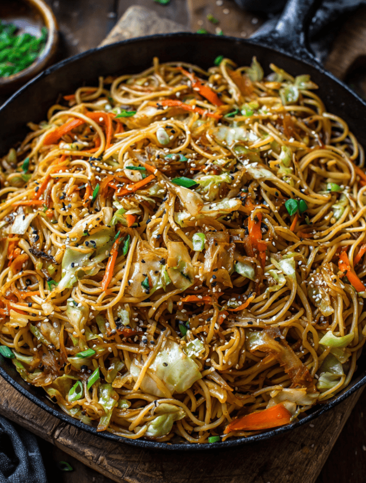 Yakisoba-Style Spaghetti