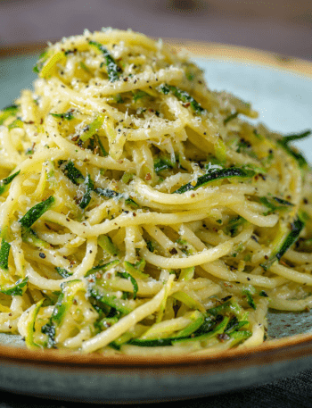 Zucchini Butter Spaghetti