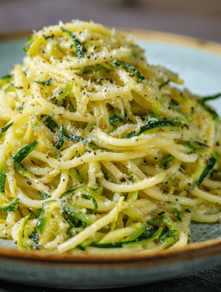 Zucchini Butter Spaghetti