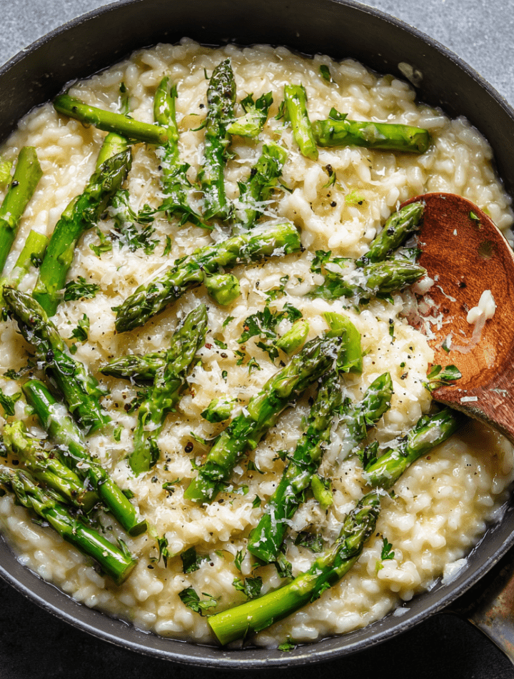 Creamy Asparagus Risotto