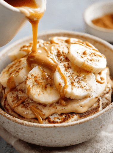 Maple Protein Pancake Bowls