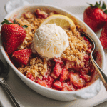 Easy Strawberry Rhubarb Crisp