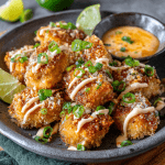 Crispy Bang Bang Salmon Bites