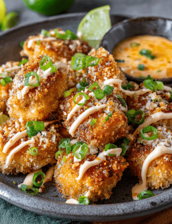 Crispy Bang Bang Salmon Bites