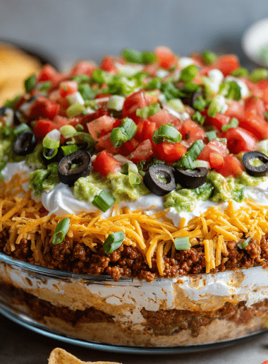 7 Layer Taco Dip