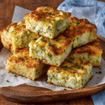 Classic Artichoke Cheddar Squares
