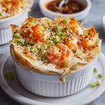 Shrimp Dumpling Lasagna