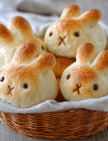 Easter Bunny Bread Rolls