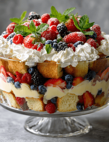 Spring Berry Trifle