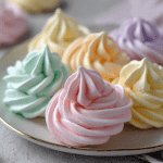 Pastel Meringue Cookies